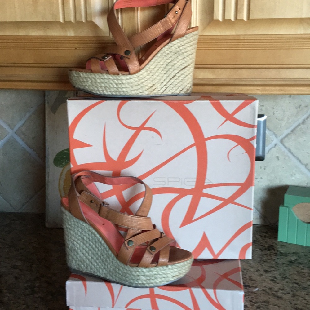 Wedge heel sandals